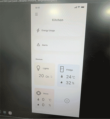 Now for testing my notification idea. It ended up working! I was so excited at this point because it meant I could add all the other notifications and it would hopefully work the same way. So as you can see in the short video clip when the light sensor data changes to a number greater than 90 the alert pops up and when it goes below 90 the alert goes away just like I intended for it to.      